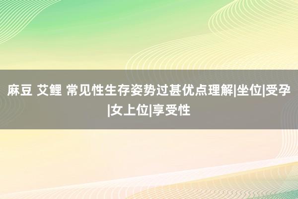 麻豆 艾鲤 常见性生存姿势过甚优点理解|坐位|受孕|女上位|享受性